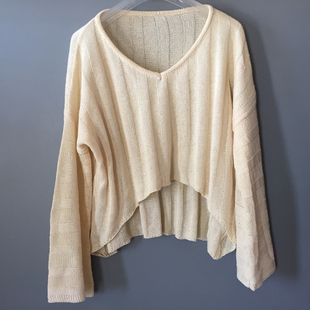 Slouchy Ribbed Sweater - Picture 4 of 8